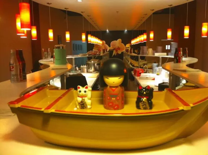 Restaurant interior, Miami